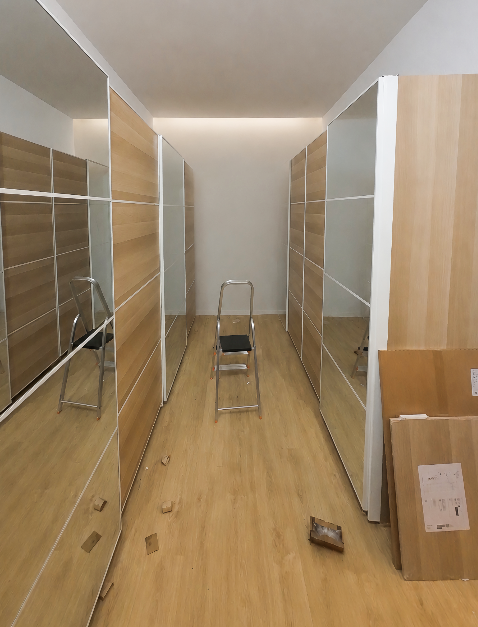 PAX wardrobe assembled in Algarve